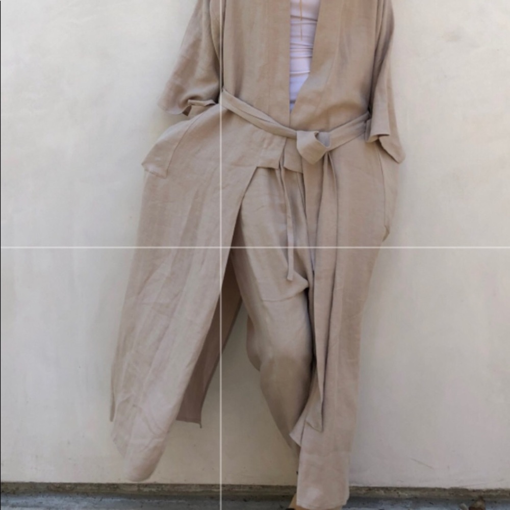 Linen Duster Robe
